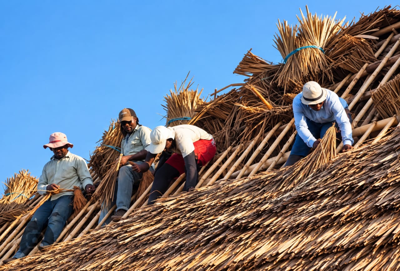 Traditional Makuti Roofing for Hotels
