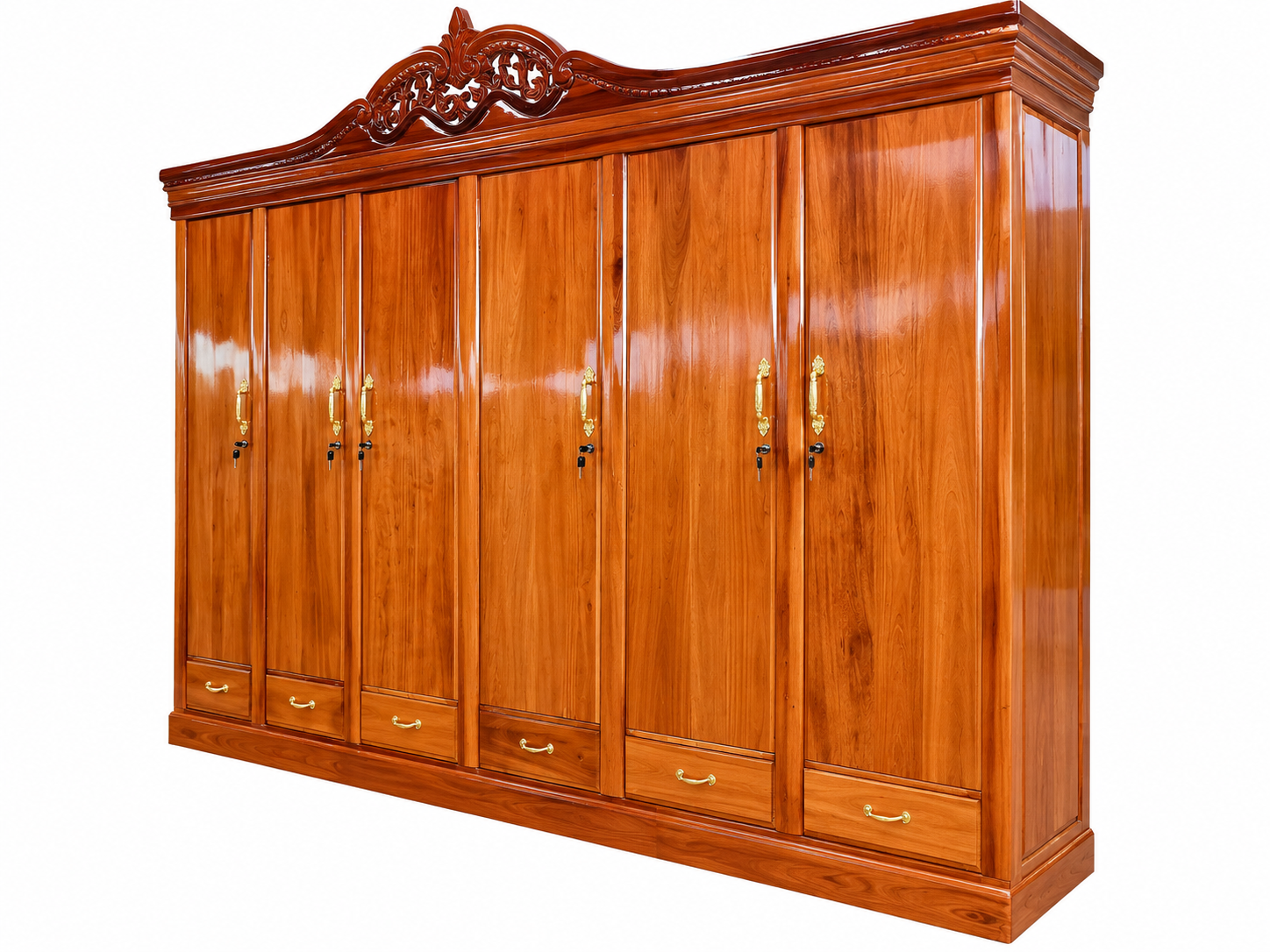 Custom Wooden Wardrobe in Zanzibar