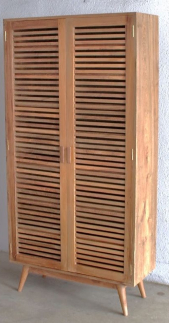 Custom Wooden Wardrobe in Zanzibar