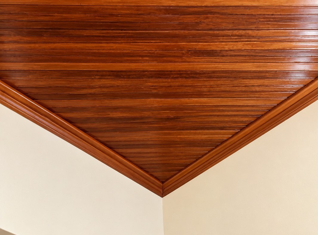 Wooden ceiling woodwork for a Zanzibar villa